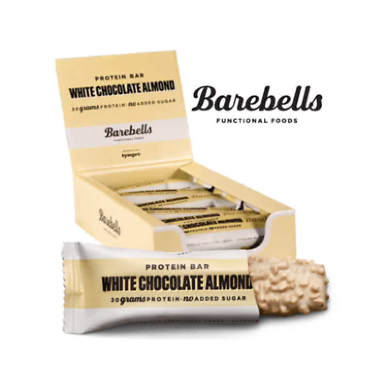 Kast BAREBELLS White Chocolate Almond (12x55g)