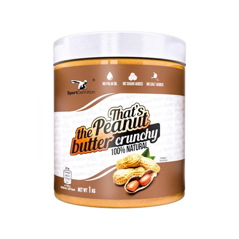Sport Def. peanut butter crunchy 1000g (14.07.22) www.estfit.ee