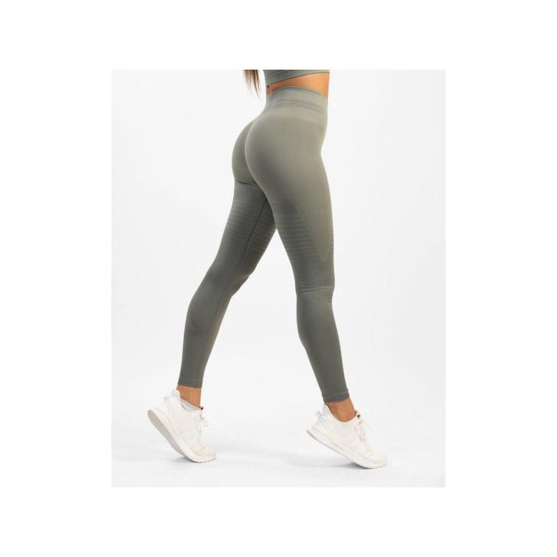 GAVELO Pulse Nude Olive Grey Seamless Leggings