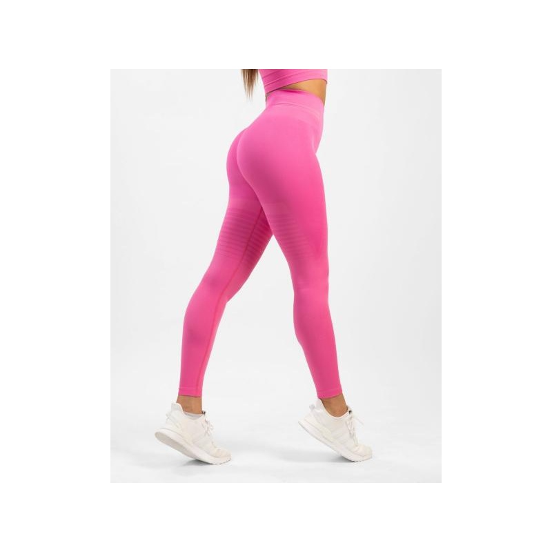 GAVELO Pulse Shock Pink Seamless Leggings