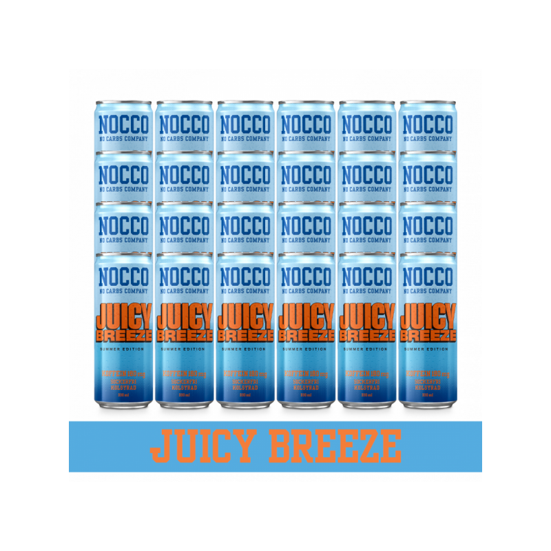 Kast NOCCO Juicy Breeze BCAA (24tk)