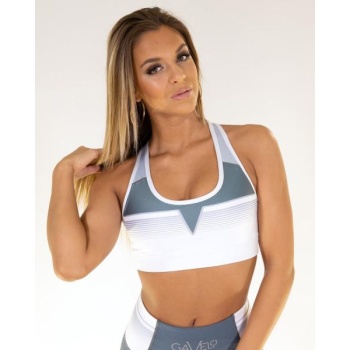 Gavelo GRAND SLAM GREY sports bra