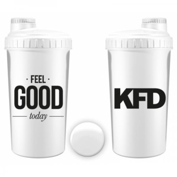 KFD shaker 700ml WHITE- Feel Good