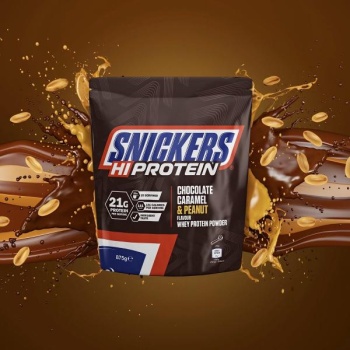 SNICKERS whey CHOCOLATE, CARAMEL & PEANUT 875g