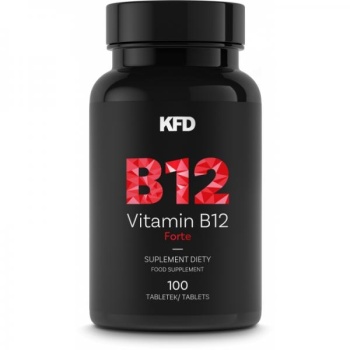 KFD B12 Forte vitamiin (100 tbl) (metüülkobalamiin, vegan) 