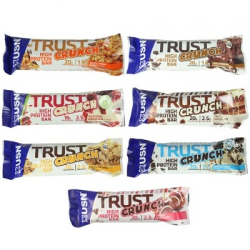 12x USN Trust Crunch valgubatoonide MIX