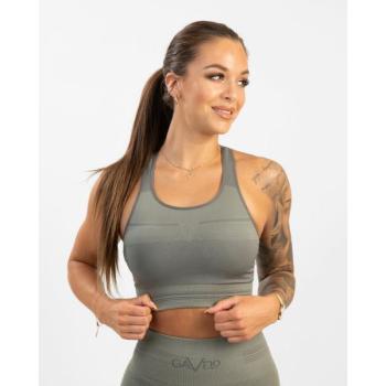 GAVELO Pulse Nude Olive Grey Seamless Top