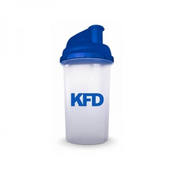 KFD sheiker läbipaistev-sinine 700ml