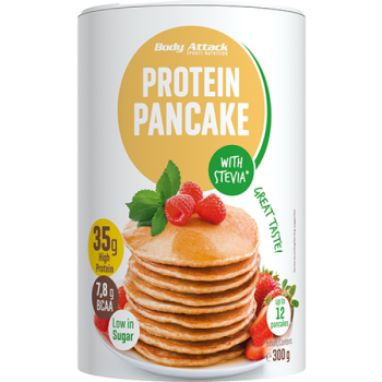 Body Attack Protein Pancake Stevia - 300g (09.22)