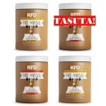 4x KFD maapähklivõi SMOOTH x2 + CRUNCHY x2