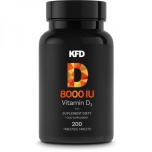 KFD Vitamin D3 - 8000iu (200 tbl)