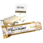 Box of BAREBELLS White Salty Peanut protein bar 12x55g