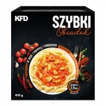 KFD Fast lunch - Chicken with pasta in sauce with paprika and tomatoes - 410 g