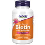 Now Foods biotiin 10000µg Extra Strength 120tk