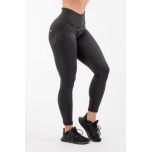 NEBBIA High Waist & Lifting Effect Bubble Butt Pants Black