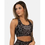 Gavelo Giraffe Black Sports Bra