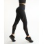 MESH black swirl leggings