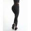 MESH black swirl leggings