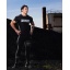 GAVELO Titan Black Compression Pants