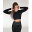 Gavelo Seamless Crop top Black 