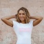 Gavelo WHITE-PINK naiste pluus