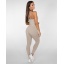 GAVELO Seamless RIBBED Sand Melange Leggings