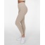 GAVELO Seamless Ribbed Sand Melange Leggings