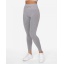 GAVELO Seamless RIBBED Light Grey Melange Leggings