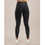 MESH Black & Black Swirl leggings