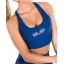 Gavelo PLAIN Blue Suede sports bra