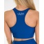 Gavelo PLAIN Blue Suede sports bra